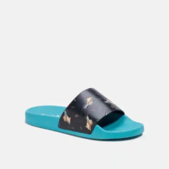 Coach Udele Sport Slide Sandals 10 - Picture 1 of 4